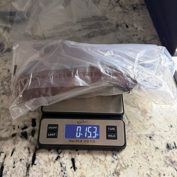 Talbots Moni Patent Leather Point Toe Heeled Flat Dark Candy Apple Red 9 - Picture 13 of 13